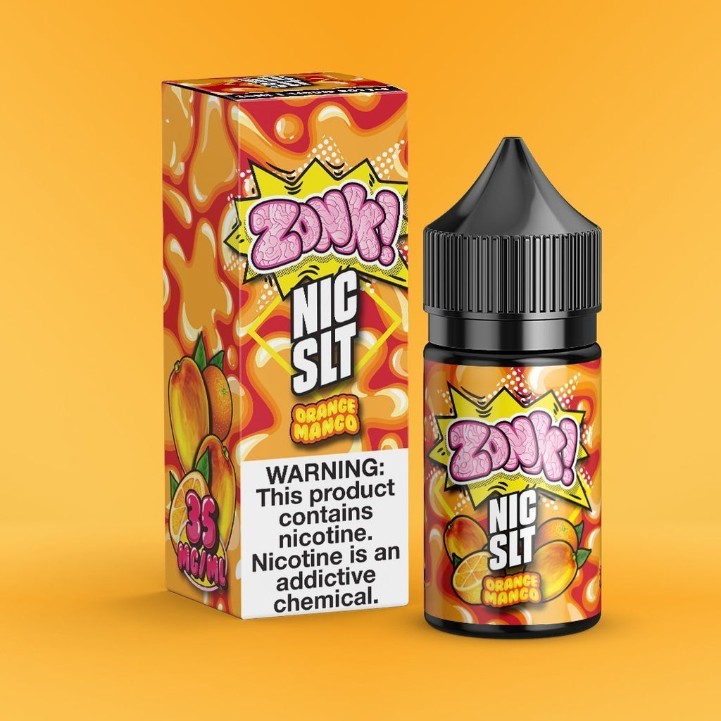 30ml. ZoNk ! Orange Mango | Nicotine Salt-Vape-eJuice-Wholesale.com