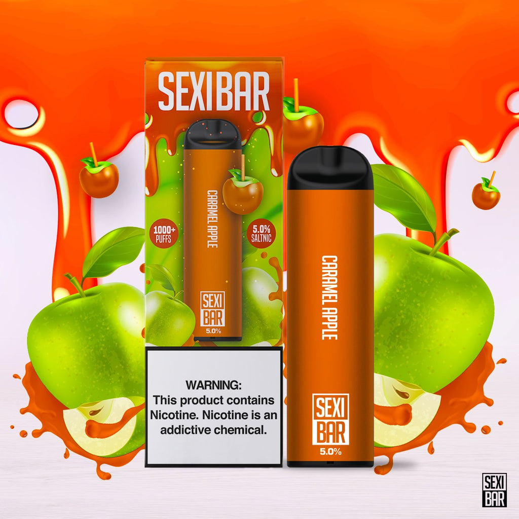 SEXIBAR - Caramel Apple - Disposable Vape Bar - 1000 Puffs SEXIBAR - Caramel Apple - Disposable Vape Bar - 1000 Puffs