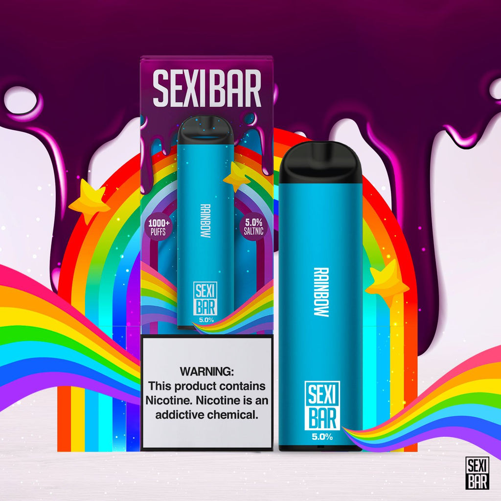 SEXIBAR - Rainbow - Disposable Vape Bar - 1000 Puffs SEXIBAR - Rainbow - Disposable Vape Bar - 1000 Puffs